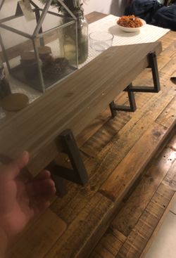 Wood shelve