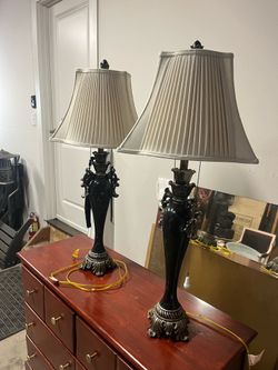 Pair of table lamps