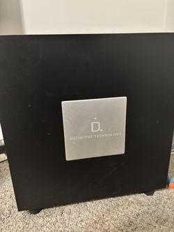 Surround Sound Sub Woofer And Speaker 