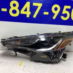 2021 2022 2023 TOYOTA COROLLA CROSS HEADLIGHT LEFT SIDE 