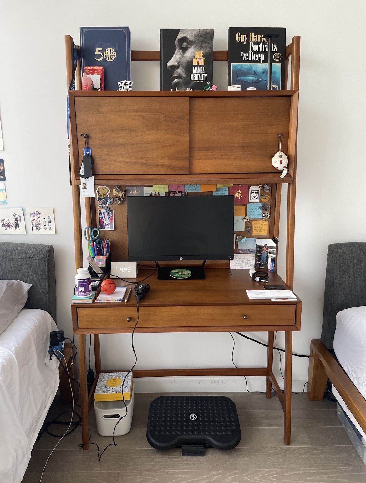 West Elm Mid-Century Smart Wall Desk