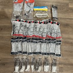 33 Pics SAS /ERB/ WILSON Clear Impact Resistant Anti Flog UV Protection Glasses