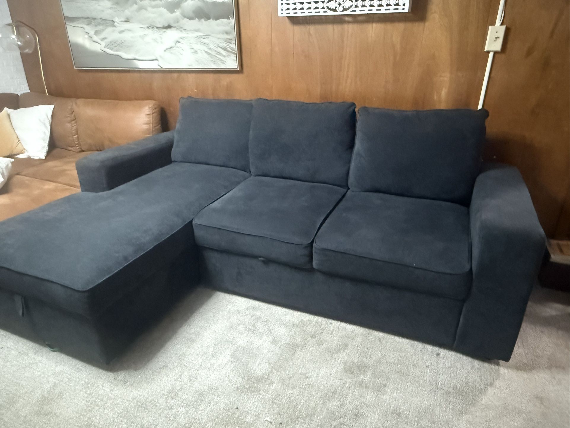 Pull Out Sofa With Storage 