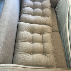Sofa and loveseat set
