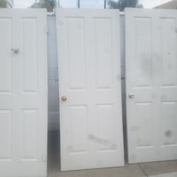 Doors  2 -32"×80   1-28×80 