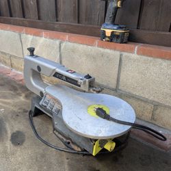 16in. Scroll Saw And Power Drill 