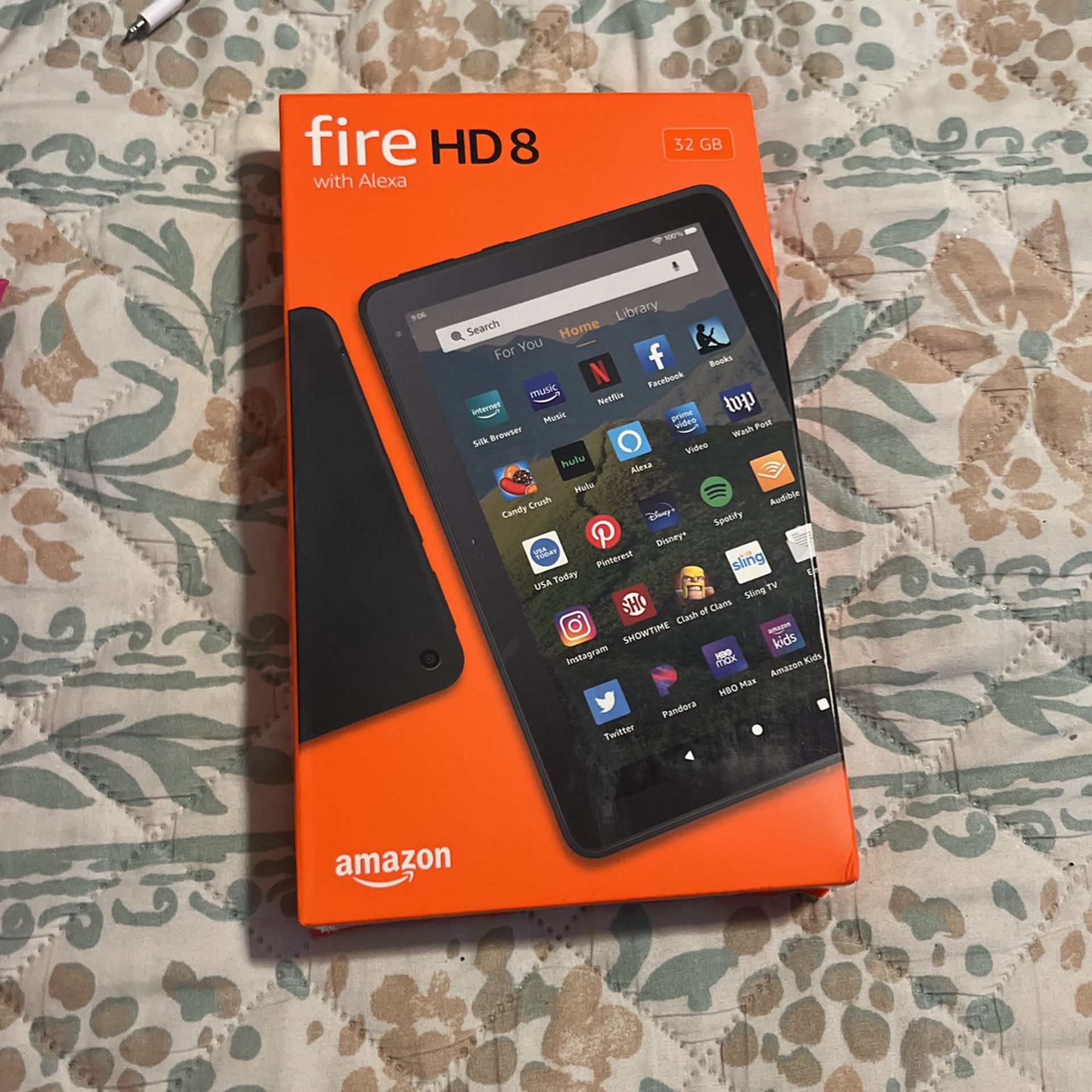 Amazon fire HD 8 (with alexa)