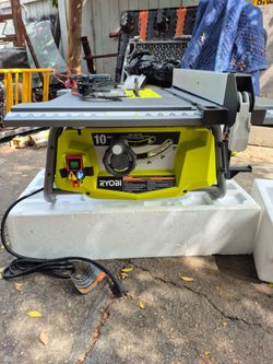 RYOBI 15 Amp 10 in. Compact Portable Corded Jobsite Table Saw