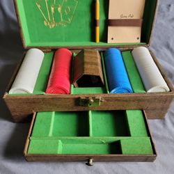 Vintage Poker Set