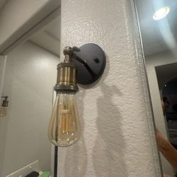 4 Industrial Wall Lights