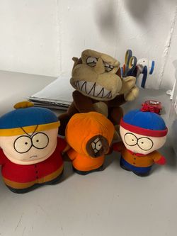 South Park & family guy evil monkey plushes