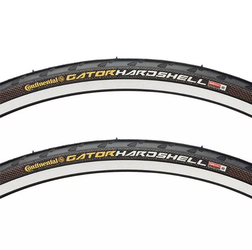 Continental Gatorskin Hardshell road bike tires x2. (27x1-1/4)