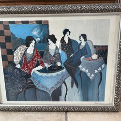 Itzchak Tarkay "Two By Two" Print