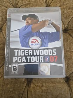 Tiger Woods PGA Tour 07 for the PlayStation 3.