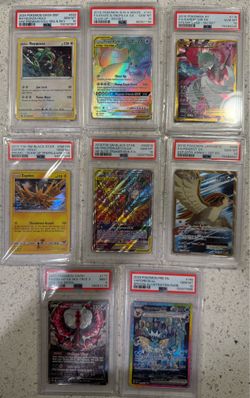 Graded Pokemon PSA Slabs