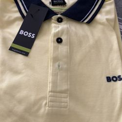 Boss Cotton Shirt With Neck