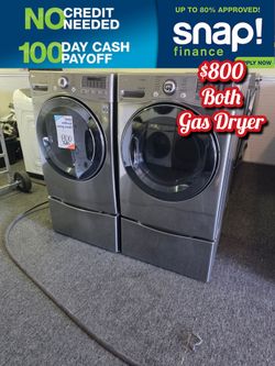 LG Washer & Gas Dryer