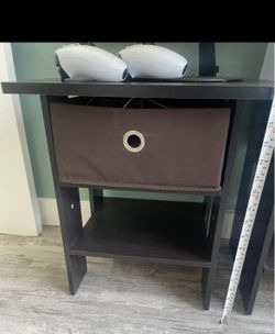EUC Dark Brown Nightstands