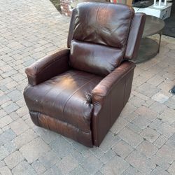 Free Leather Recliner