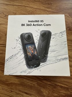 Insta360 X5 8K 360 Action Camera - Open Box, Never Used