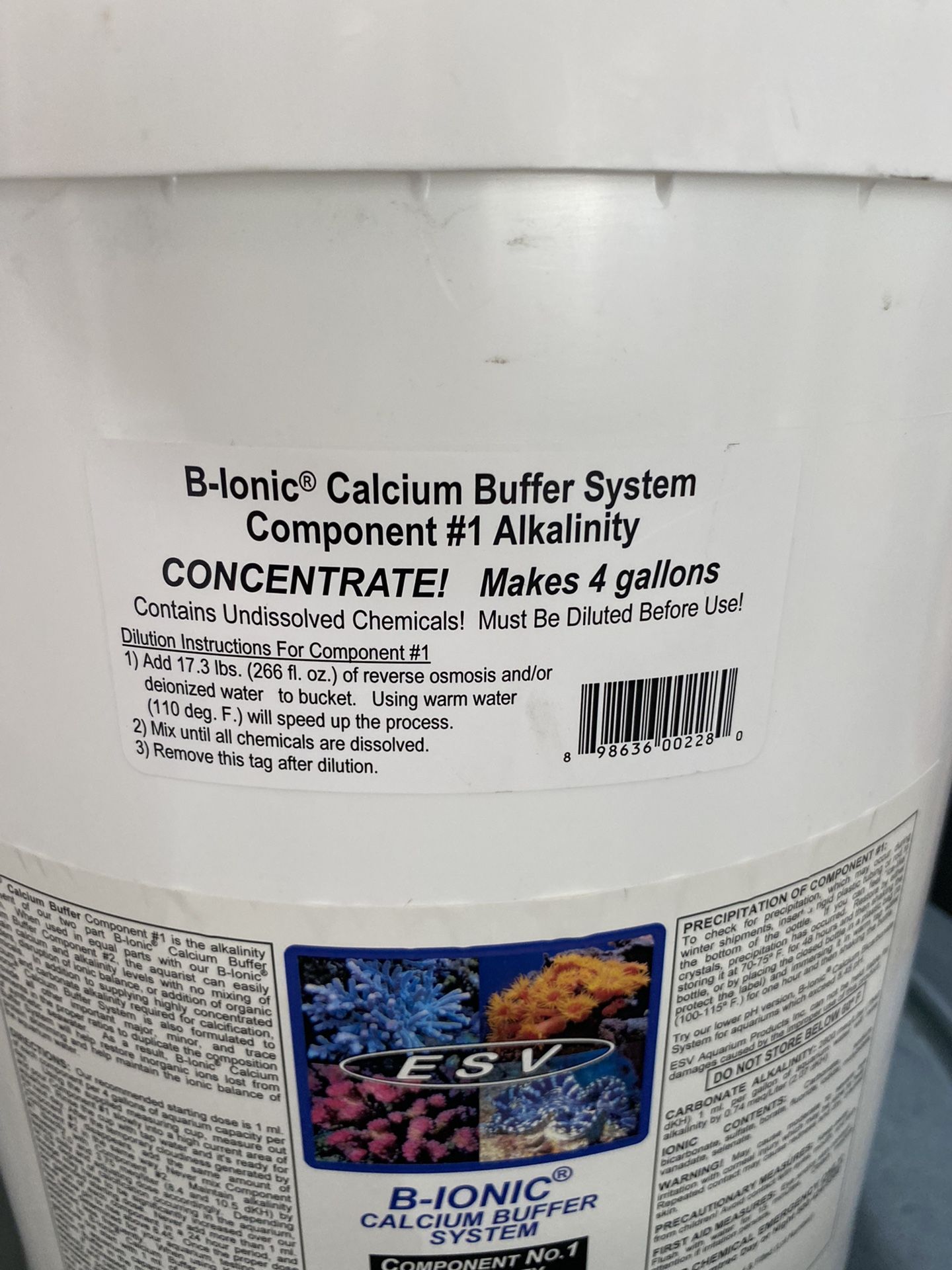 ESV Bionic Concentrated Alk and Ca