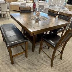 New Counter Height Set 5pc 