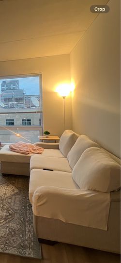 L shaped couch