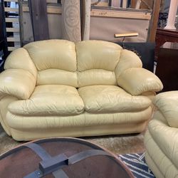 Leather Set Of Couch 