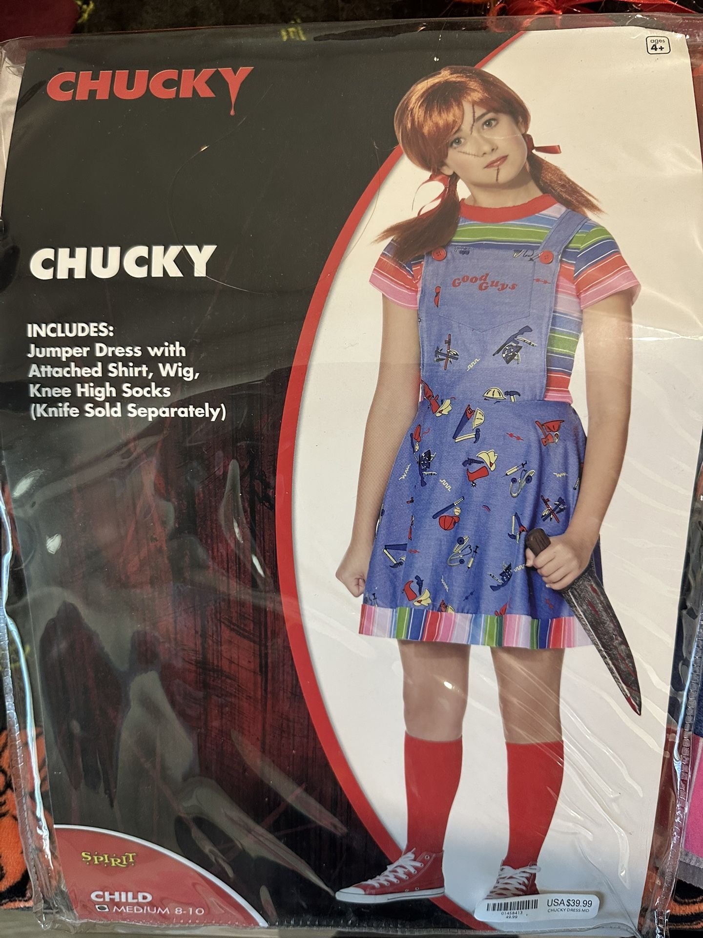 Girl Chucky Costume 