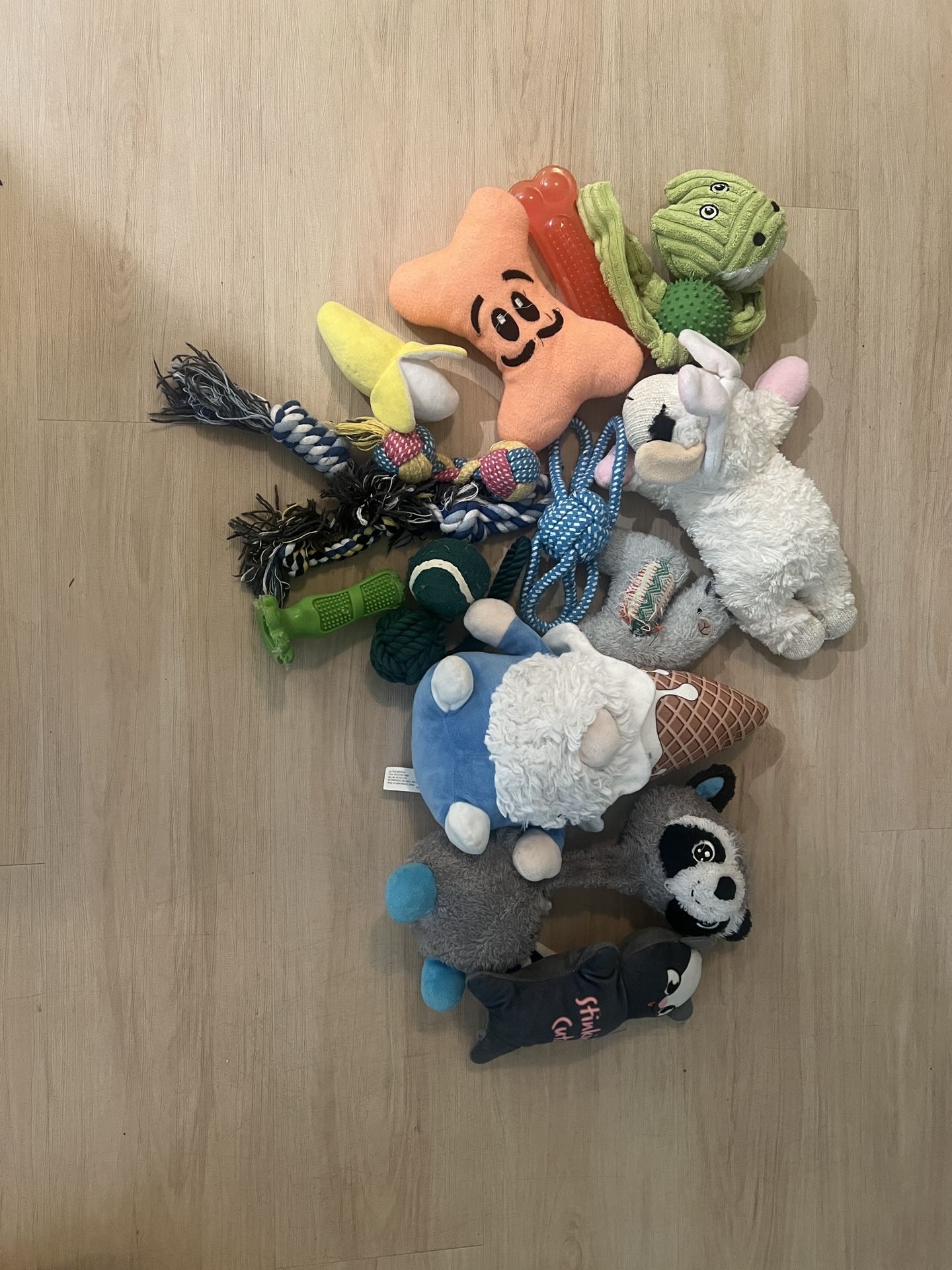 Various Dog Toys 