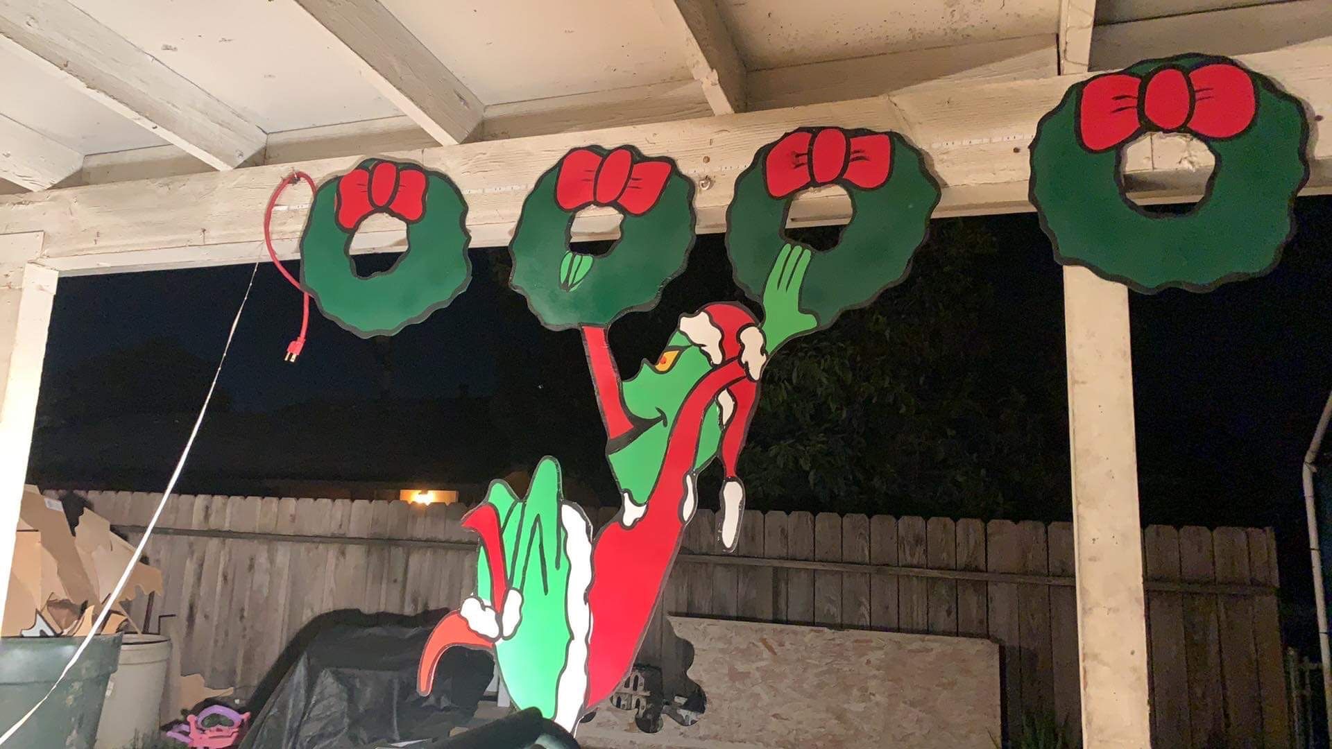 Grinch Outdoor Decorations