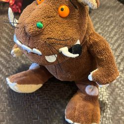 Vintage The Gruffalo 8" Plush Stuffed Toy Monster Brown  Kids Preferred Toy