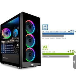 IBuyPower Gaming PC + Razer Huntsman Mouse + Logitech G Pro Gaming Keyboard