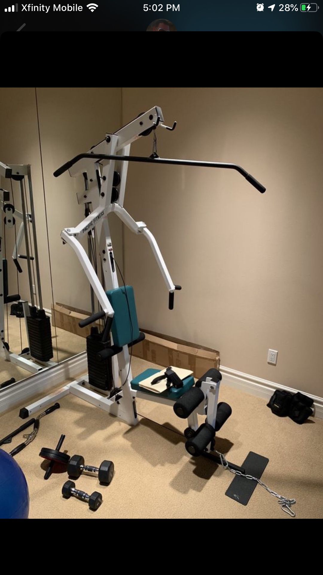 Pacific fitness home gym