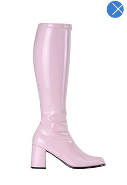 Pink GOGO Ellie Boots Size 8