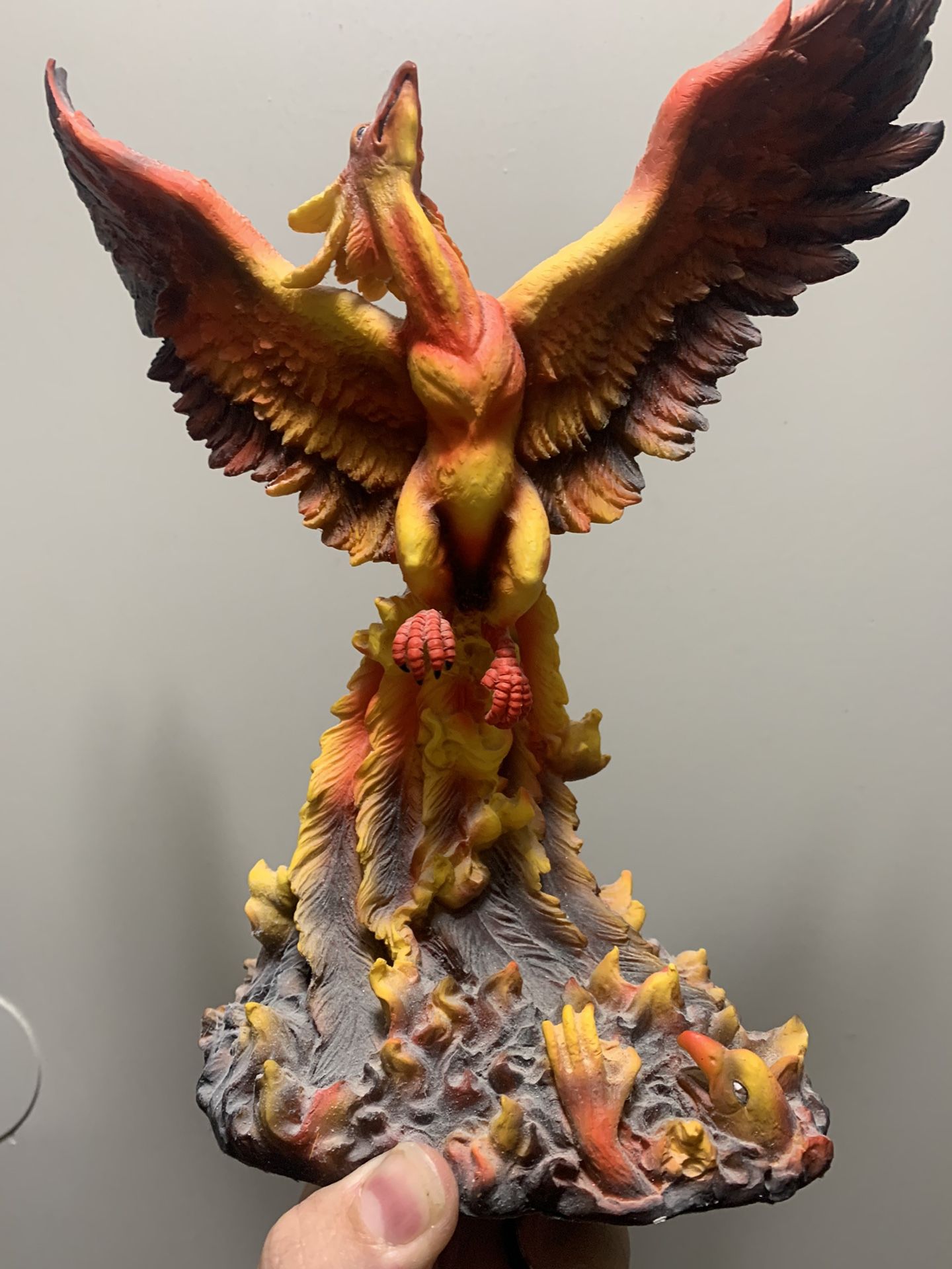 Phoenix Rebirth Statue