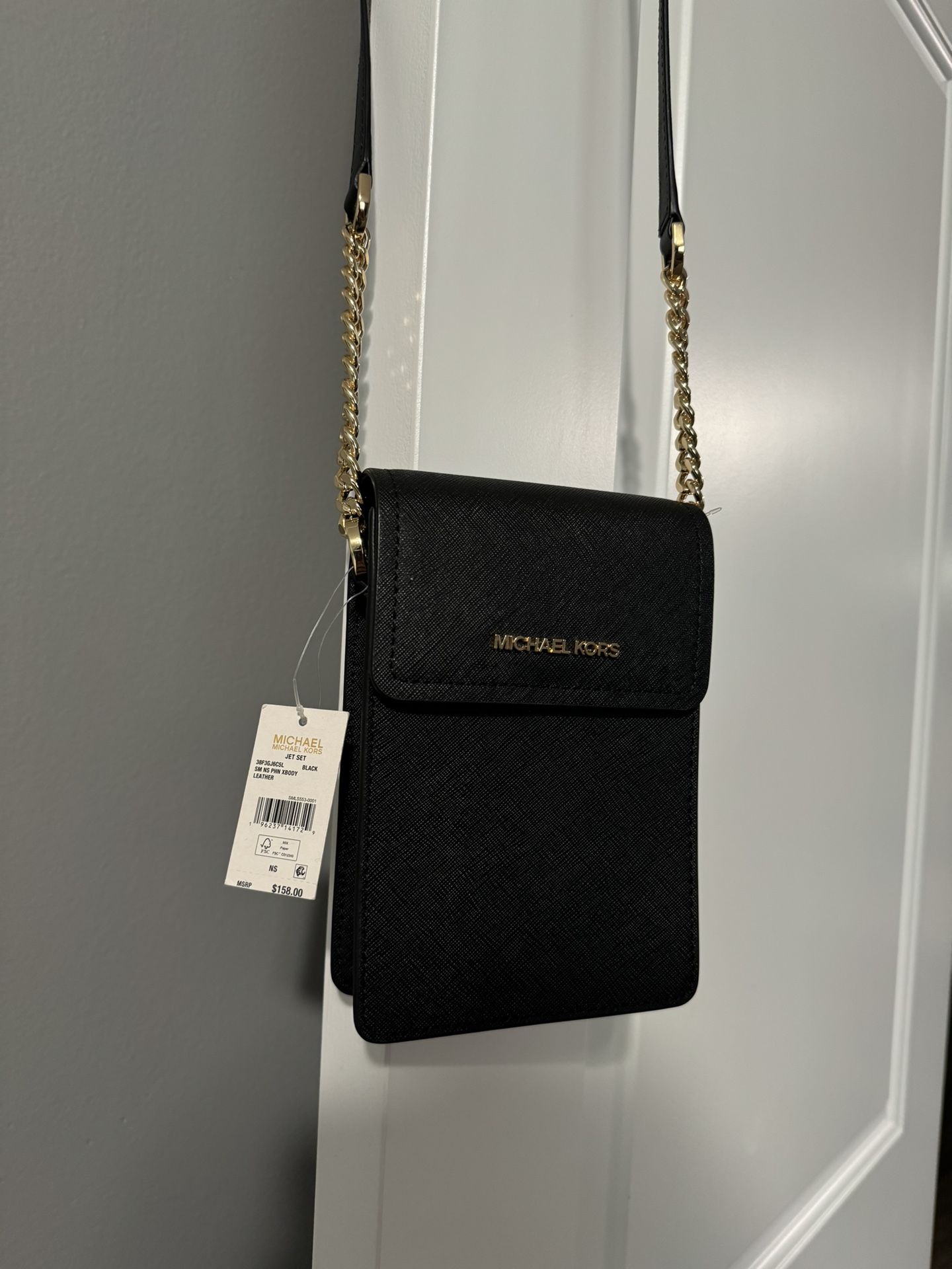 Michael Kors Black Crossbody Bag/purse