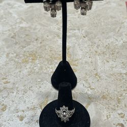 Vintage Ring & Matching Earrings