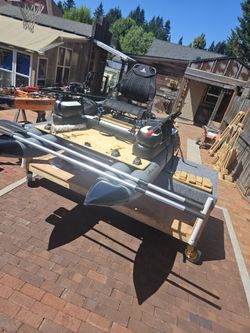 Dave Scadden Pontoon Fishing Raft