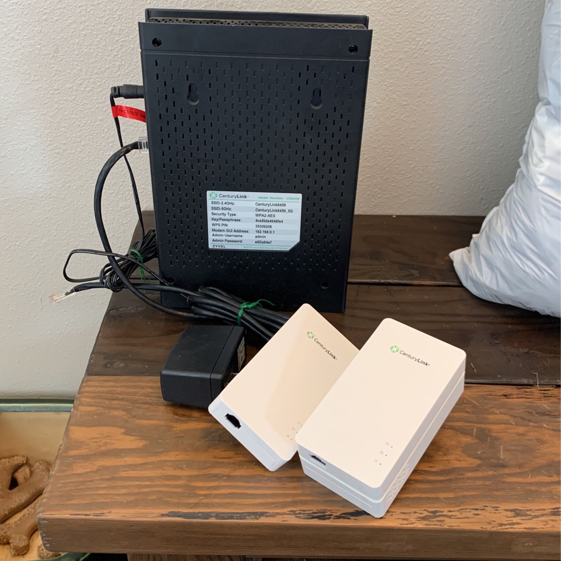 Router & Wireless Extender - CenturyLink