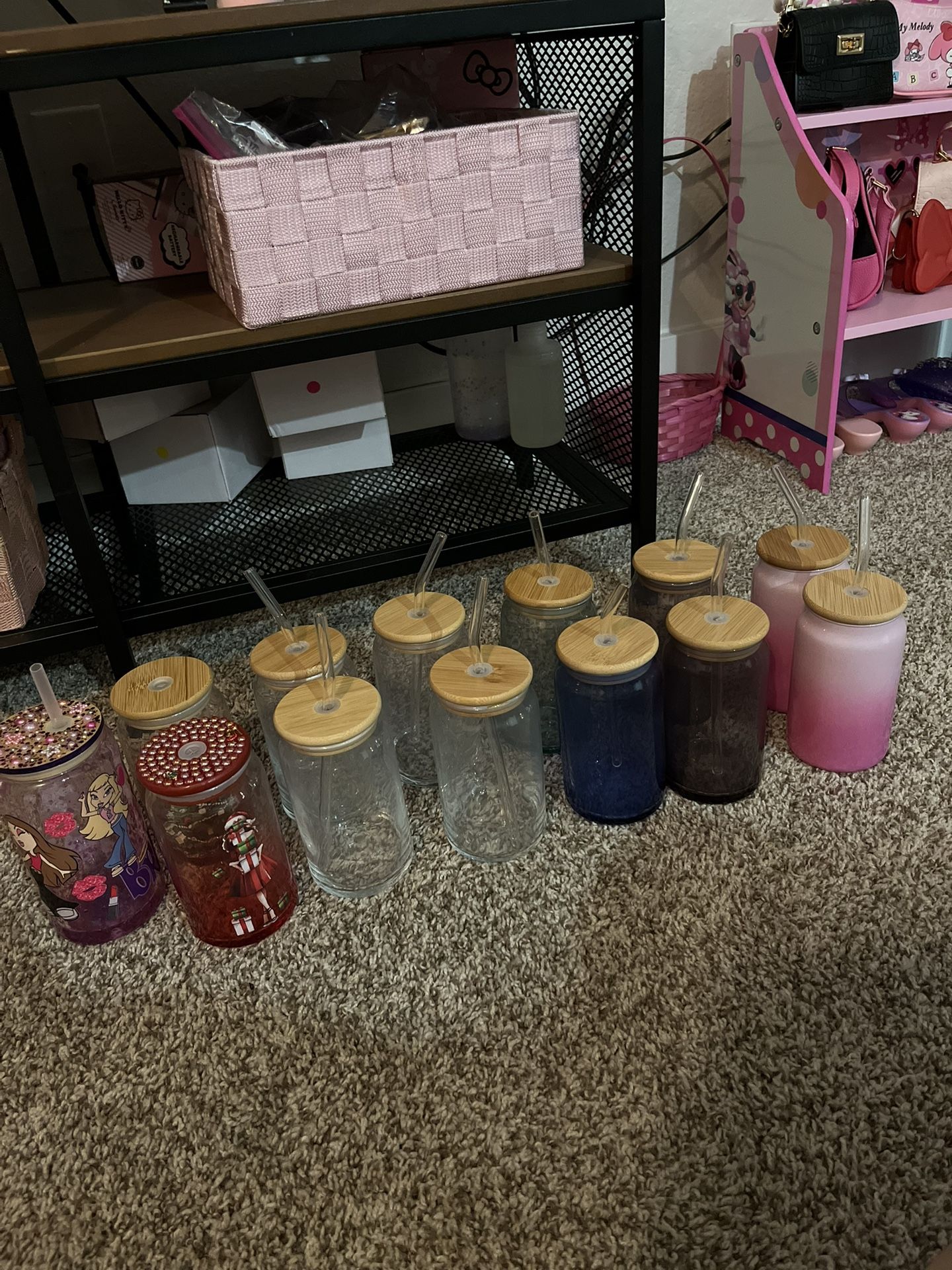 16 Oz Glass Cups
