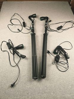 Linco Flora Cirrus Photo Studio Lighting Kit - 4 Light Heads & 2 Stands