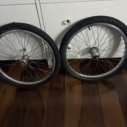 90’s Gt Race lace bmx wheel set 32 hole seald bearings 