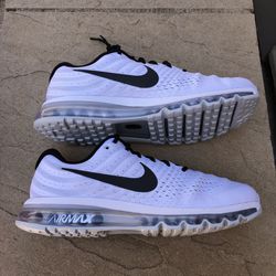 New Nike Air Max 2017 White Black Shoes Men’s 14