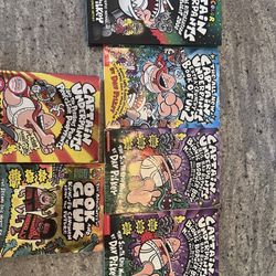 Captain underpants Books And OOK And Gluk Book