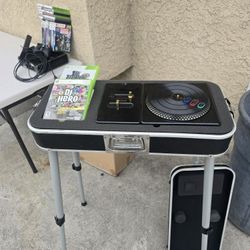 Xbox 360 DJ HERO & Games