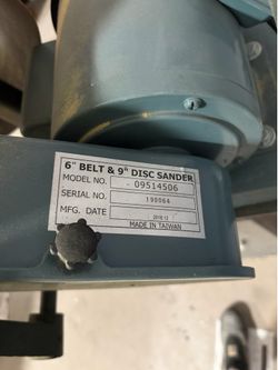 Belt sander