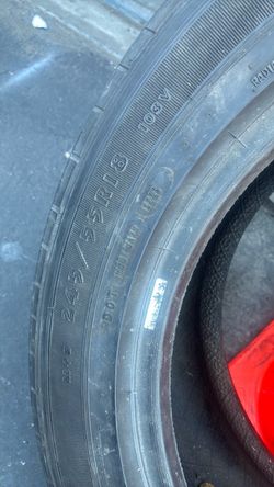 Tire size 245/55/R18 Goodyear
