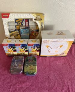 30th Pokemon Lot check description