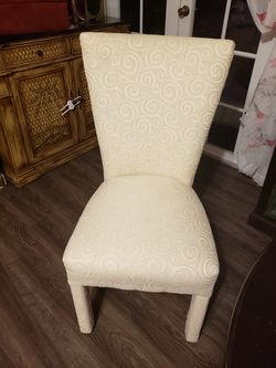 4 parson dining chairs